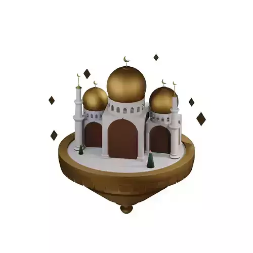 Low Poly Mosque