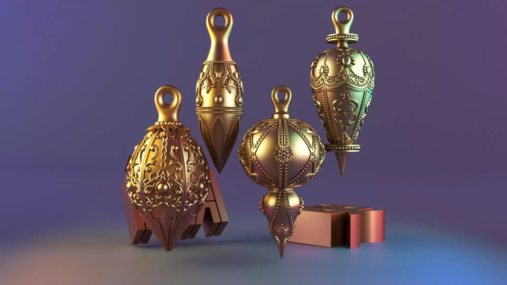 Christmas tree decoration Free 3D print model_0