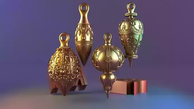 Christmas tree decoration Free 3D print model