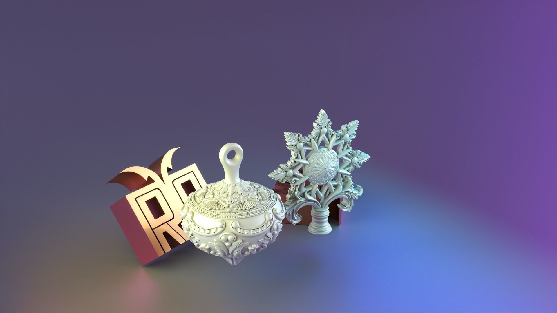 Christmas tree decoration Free 3D print model_2
