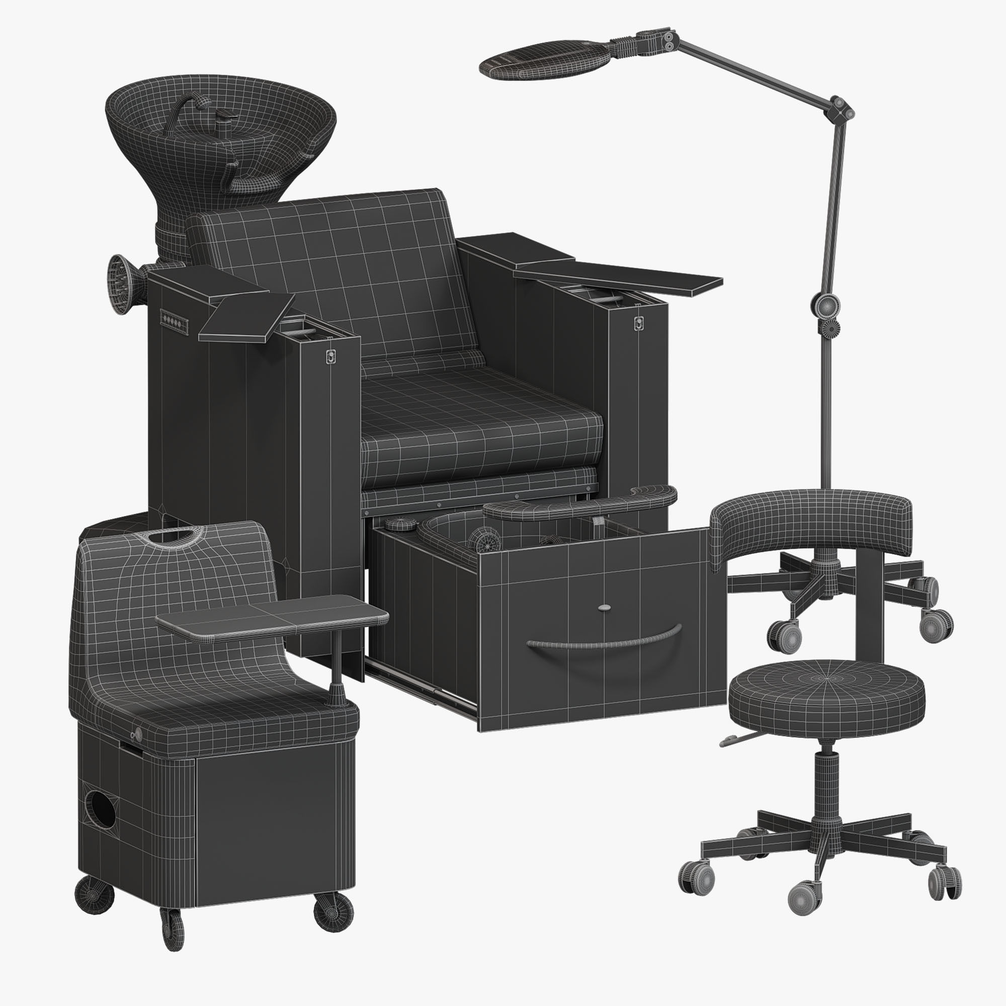 SOPRANO COMPLETE Maletti Low-poly 3D model_6