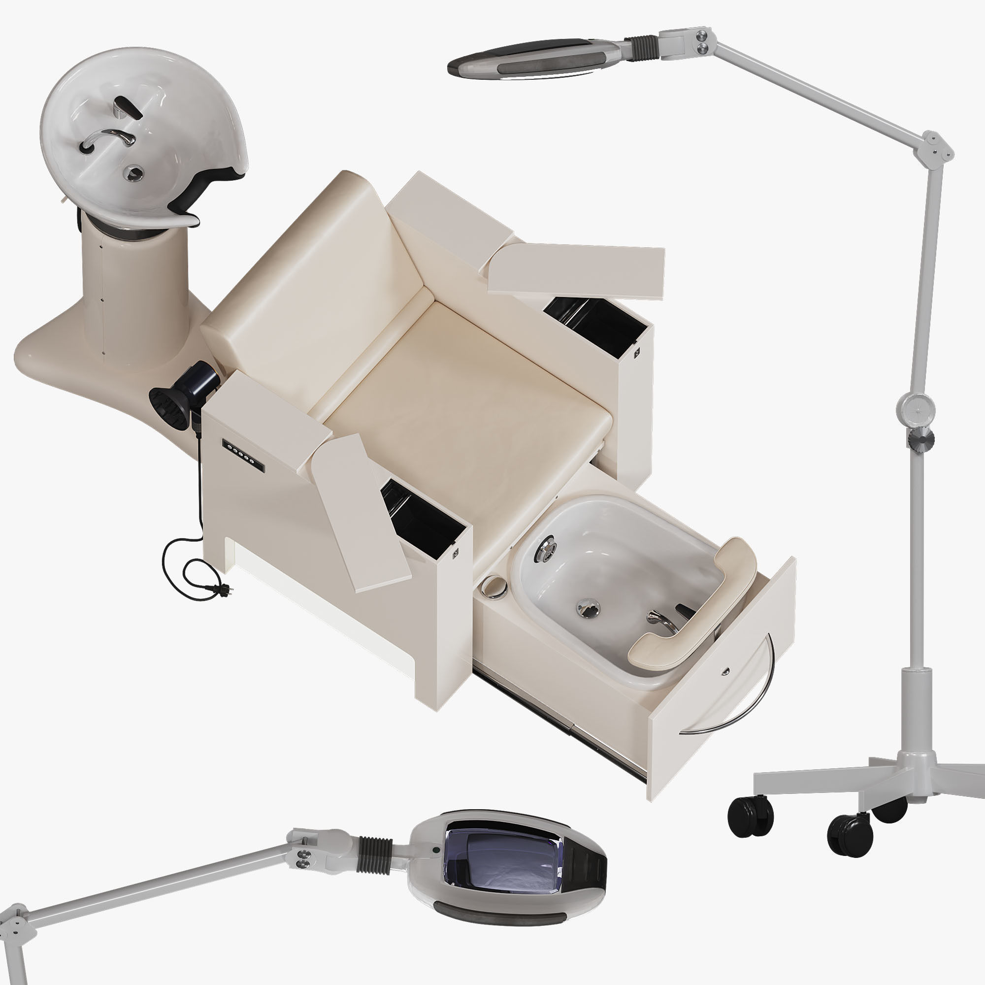 SOPRANO COMPLETE Maletti Low-poly 3D model_3