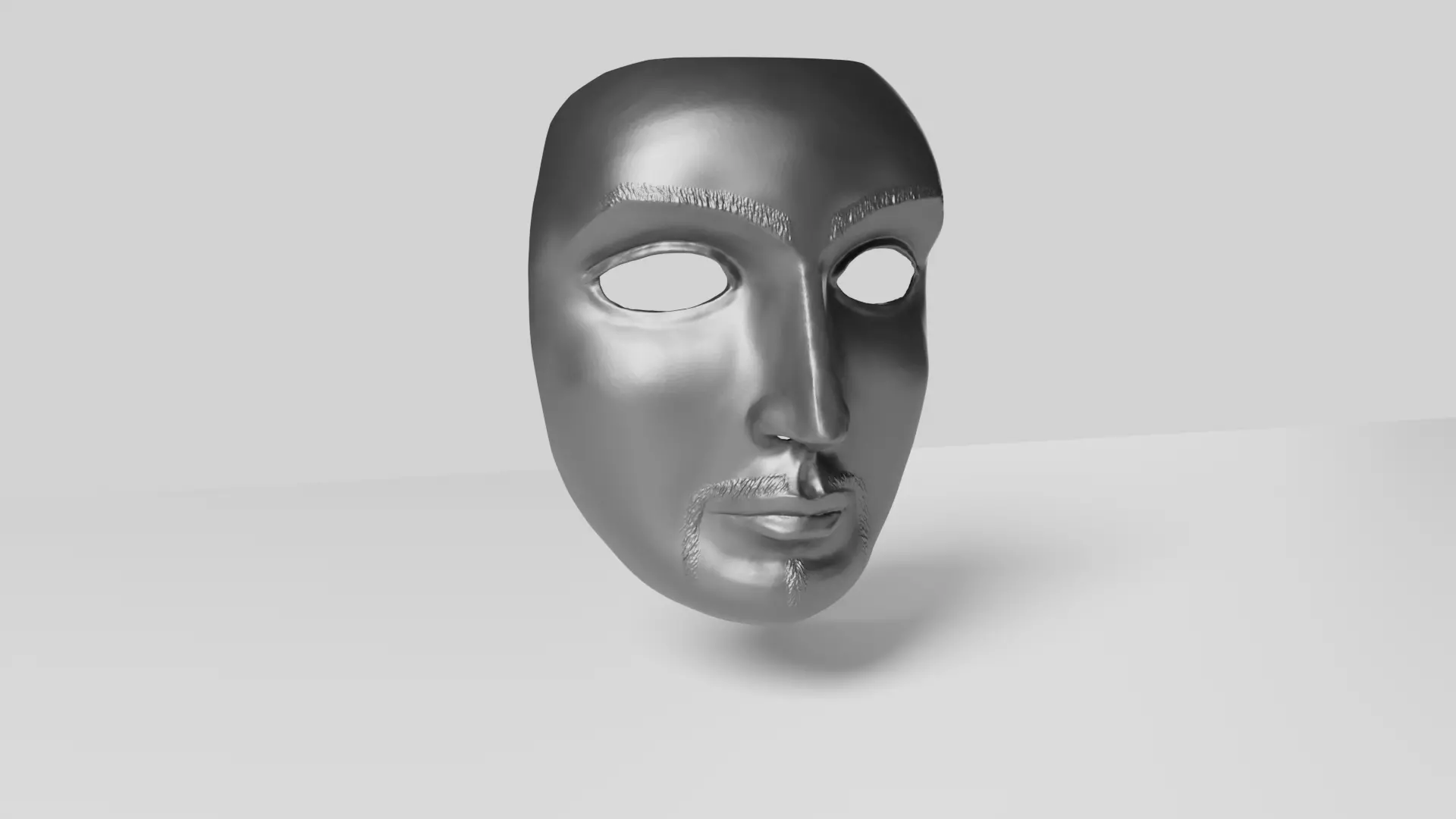 King Baldwin Mask - Kingdom of Heaven 3D print model