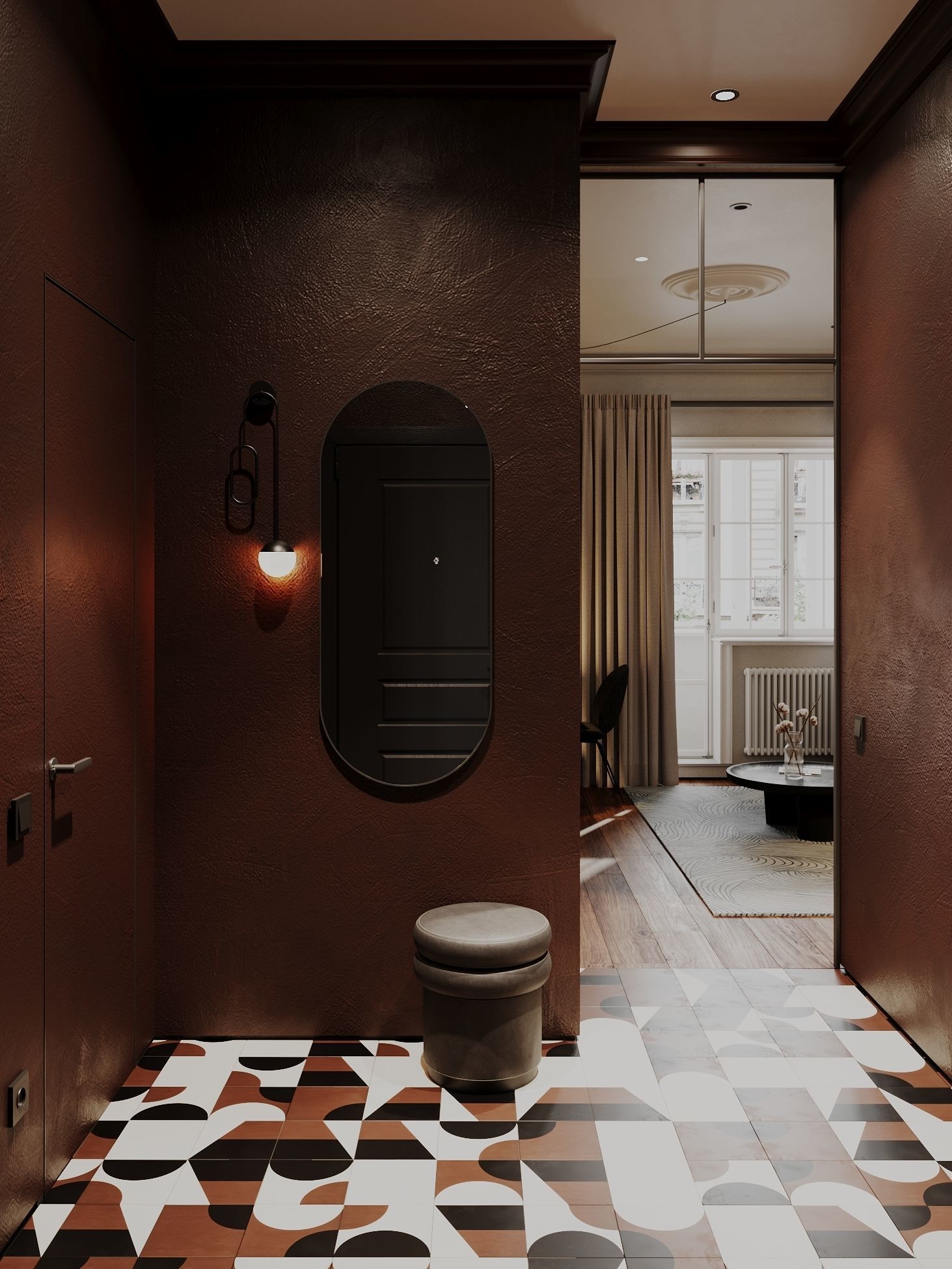 Modern residential interior 04 3D model_7