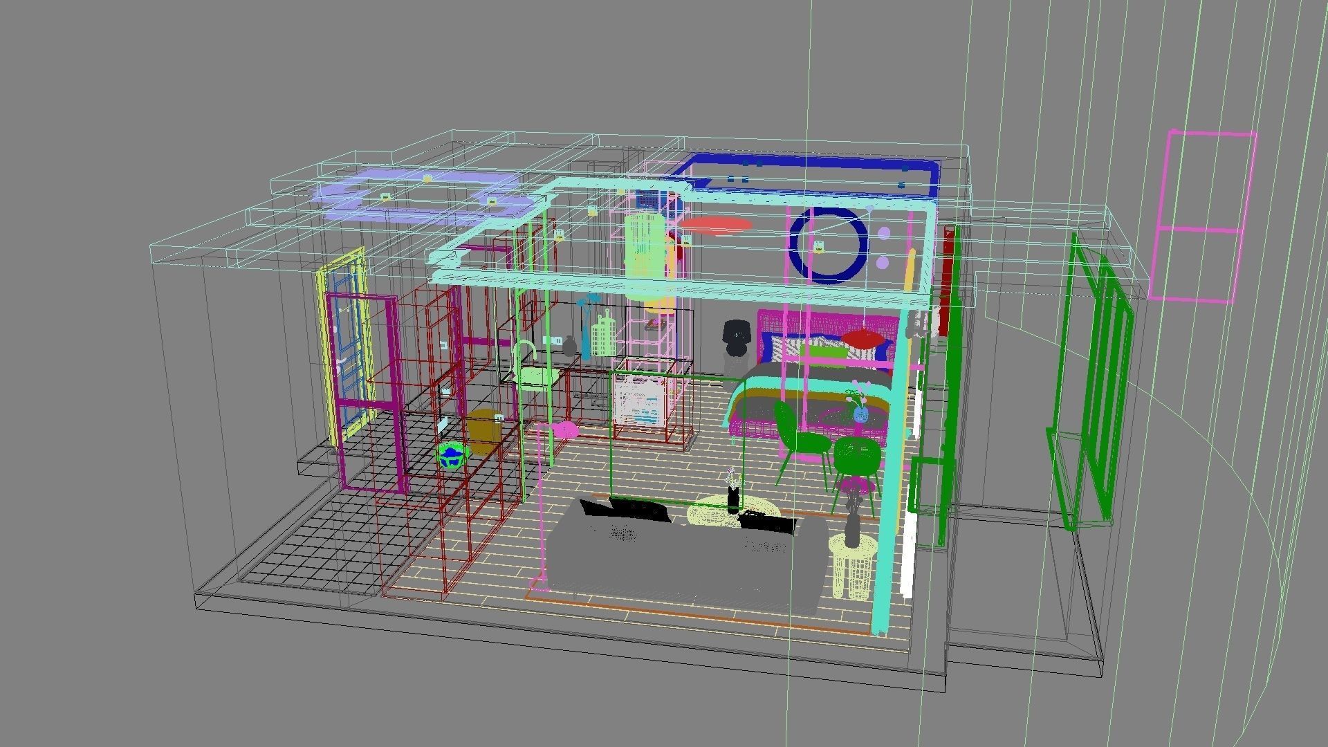 Modern residential interior 04 3D model_27