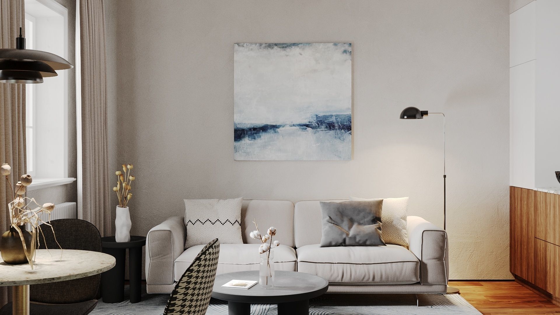 Modern residential interior 04 3D model_12