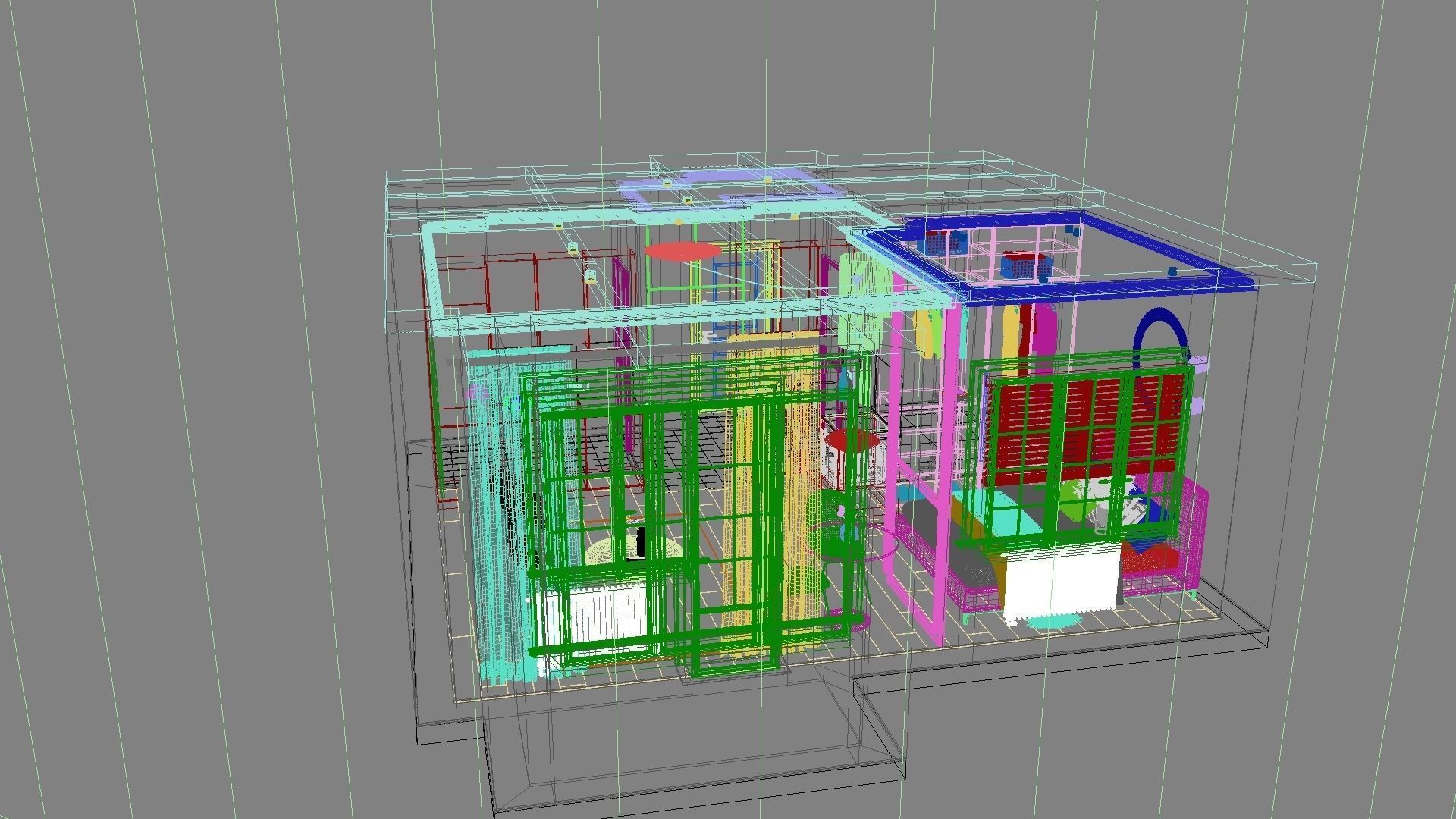 Modern residential interior 04 3D model_24