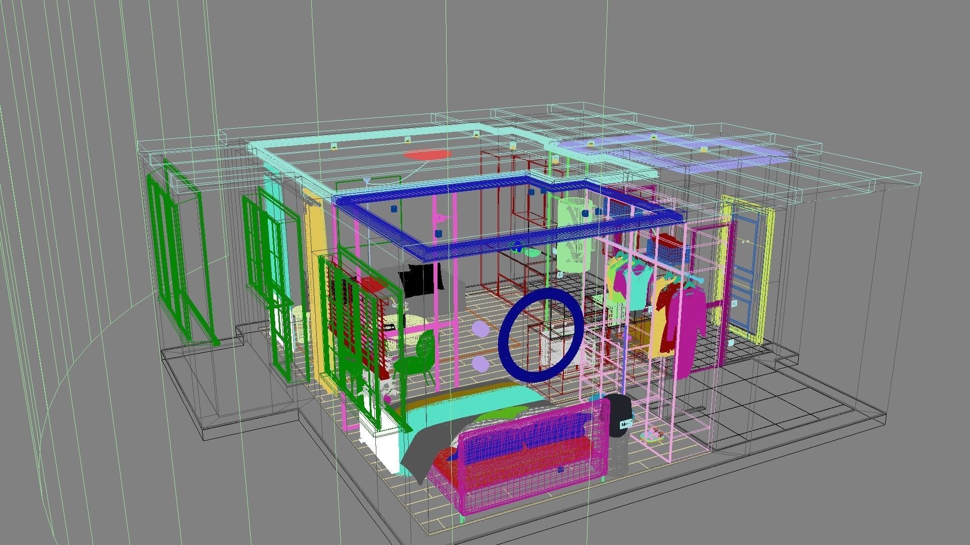 Modern residential interior 04 3D model_29