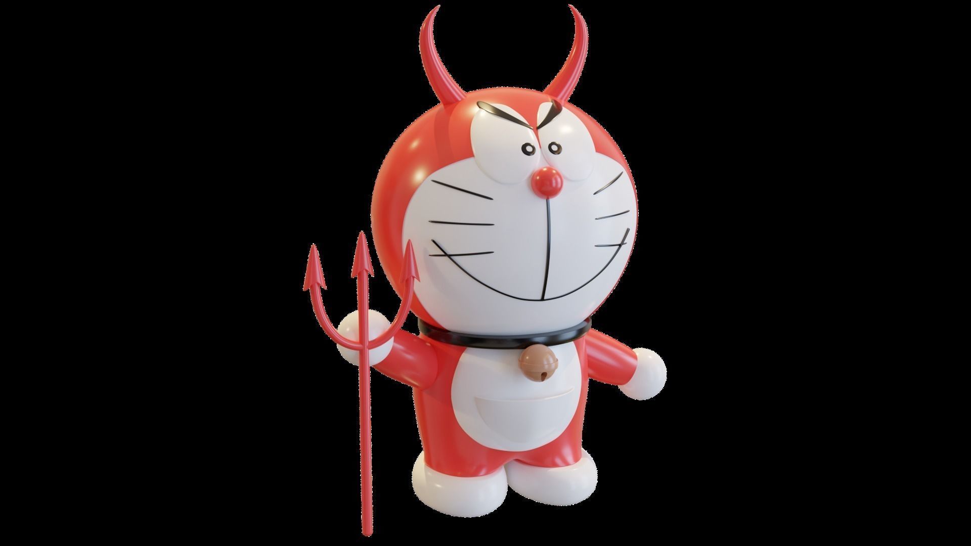 Doraemon Japan Anime Character in Several Different Versions 3D model_3