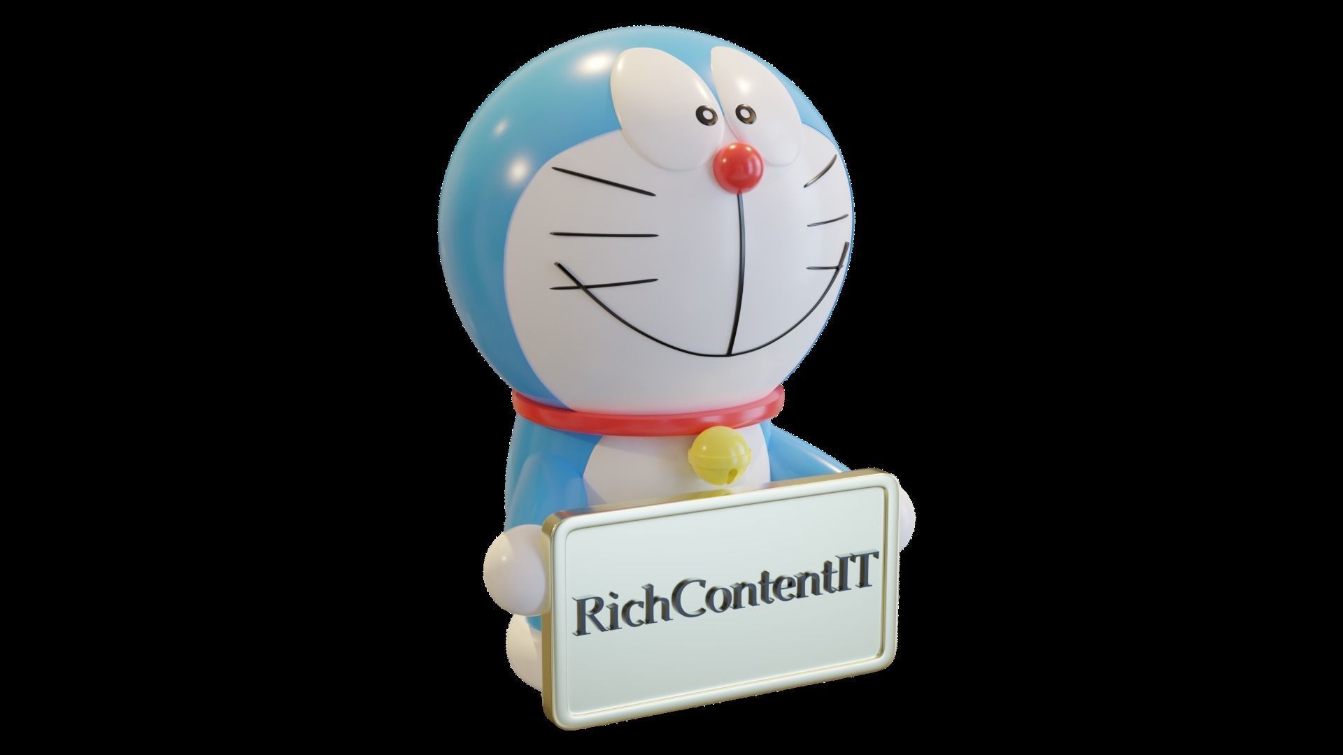 Doraemon Japan Anime Character in Several Different Versions 3D model_5