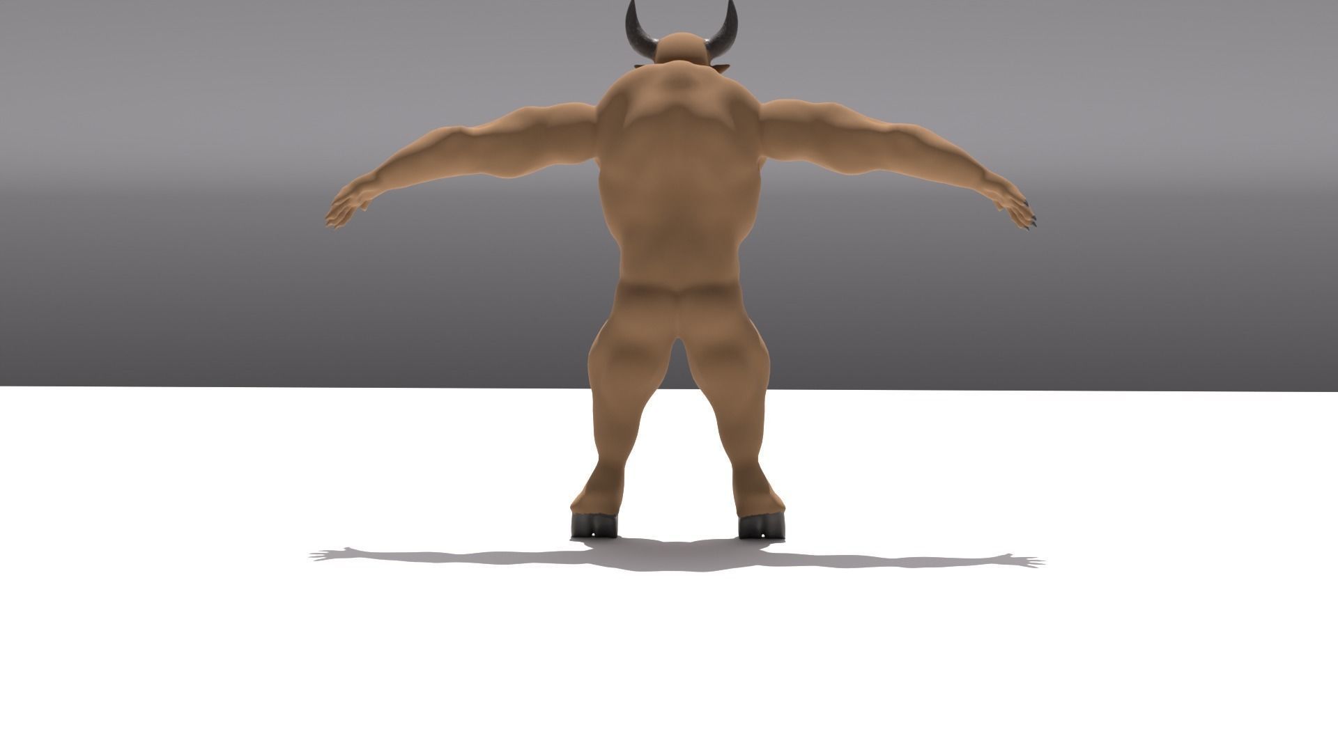 MINOTAUR Free low-poly 3D model_1