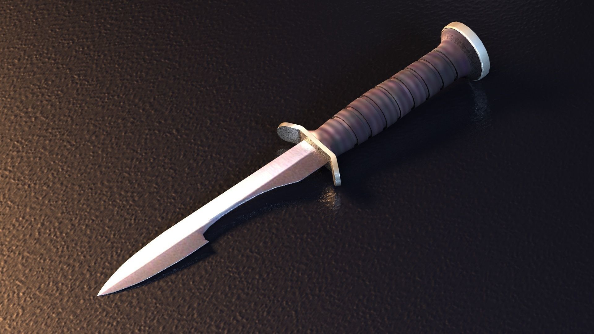 Dagger knife weapon cold weapon Saber 3D model | CGTrader