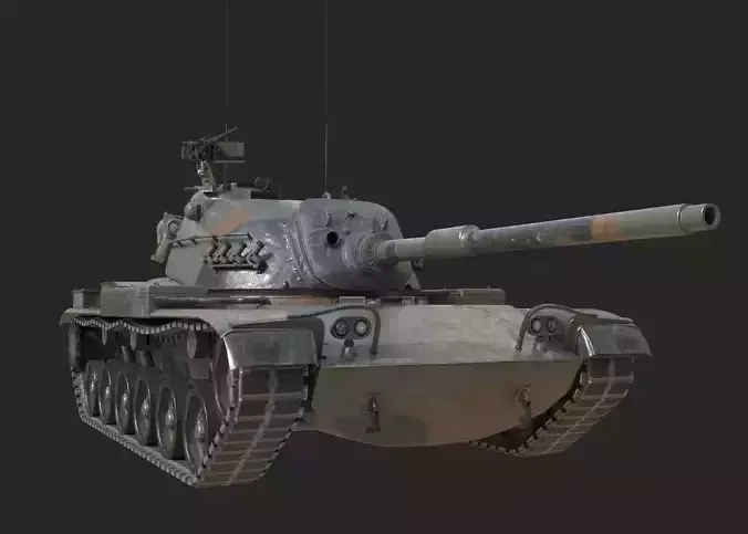 3 coatings of Taiwan CM11 M48H Brave Tiger Main Battle Tank