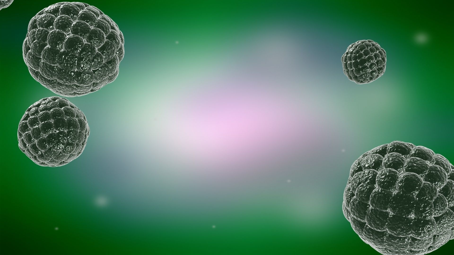 Cancer cell proliferation invasion virus 3D model_4