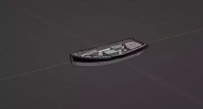 Low Poly Boat