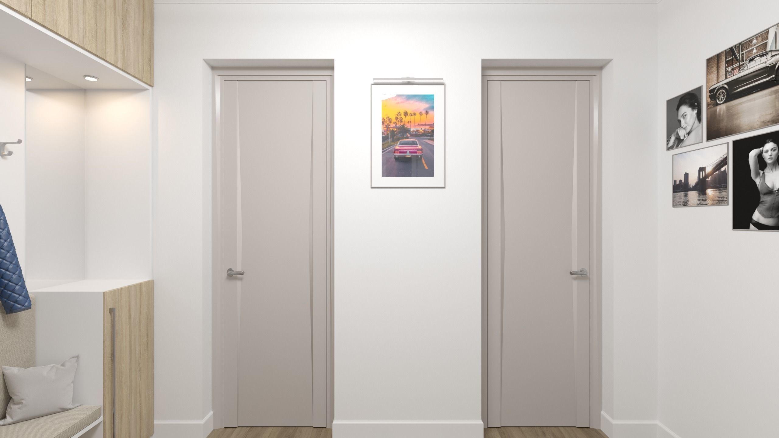 Hall Interior 3D Model 3D model_2