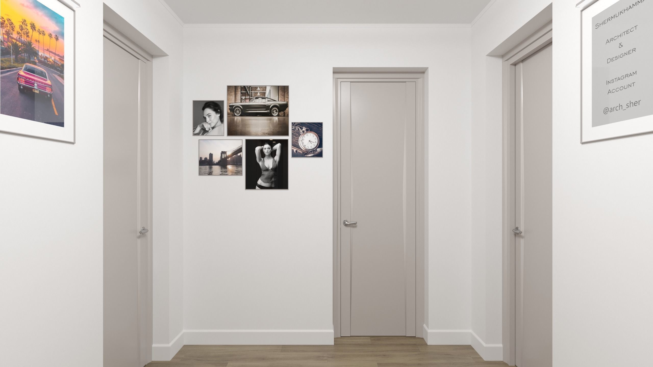 Hall Interior 3D Model 3D model_1