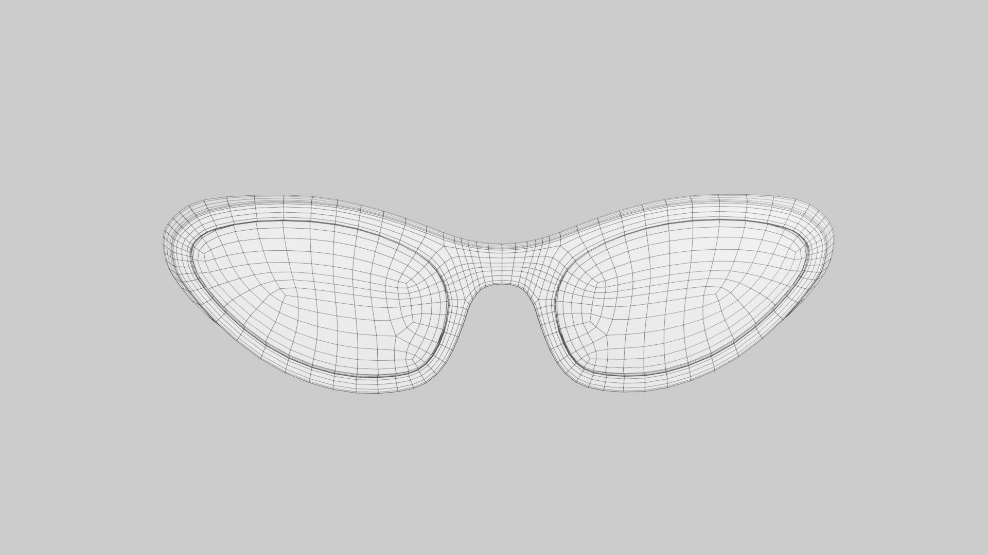 Women Sunglasses 3D print model_6