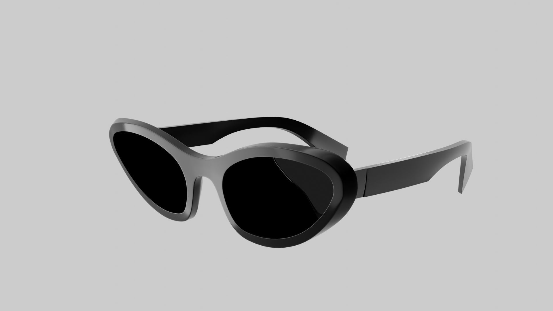 Women Sunglasses 3D print model_2