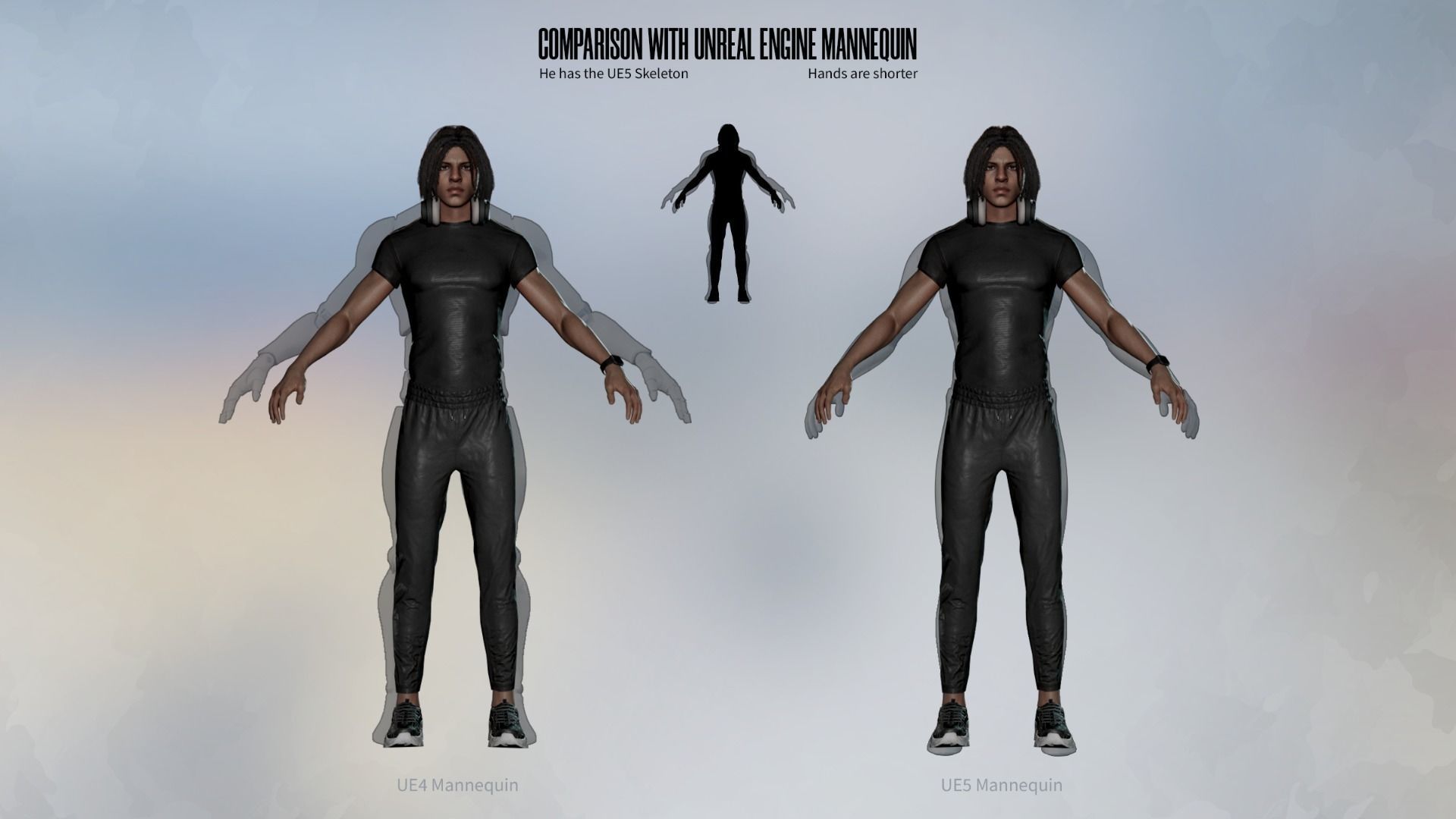 Gym Bundle Boys and Girls - Game Ready 3D Model Collection_29