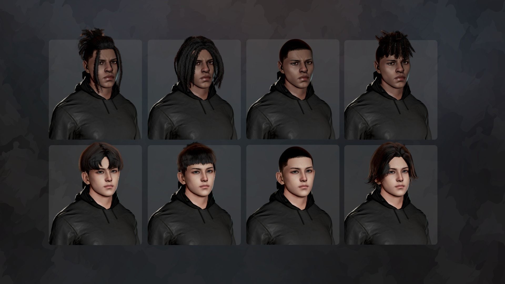 Gym Bundle Boys and Girls - Game Ready 3D Model Collection_24