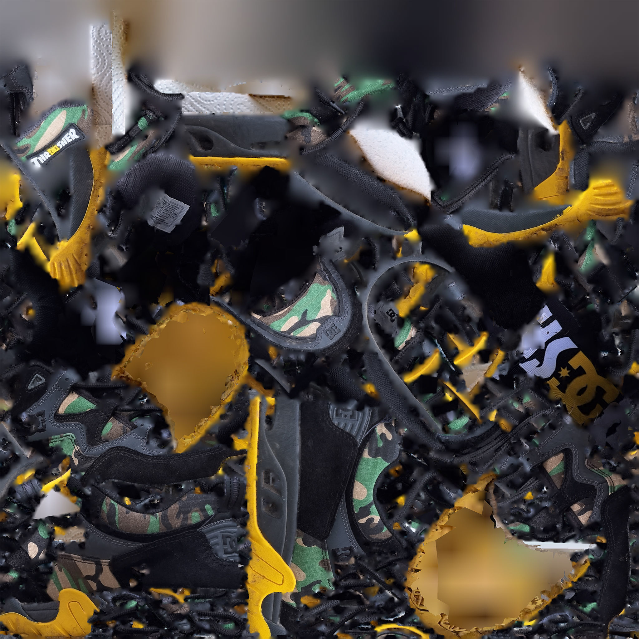 DC shoes Low-poly 3D model_7