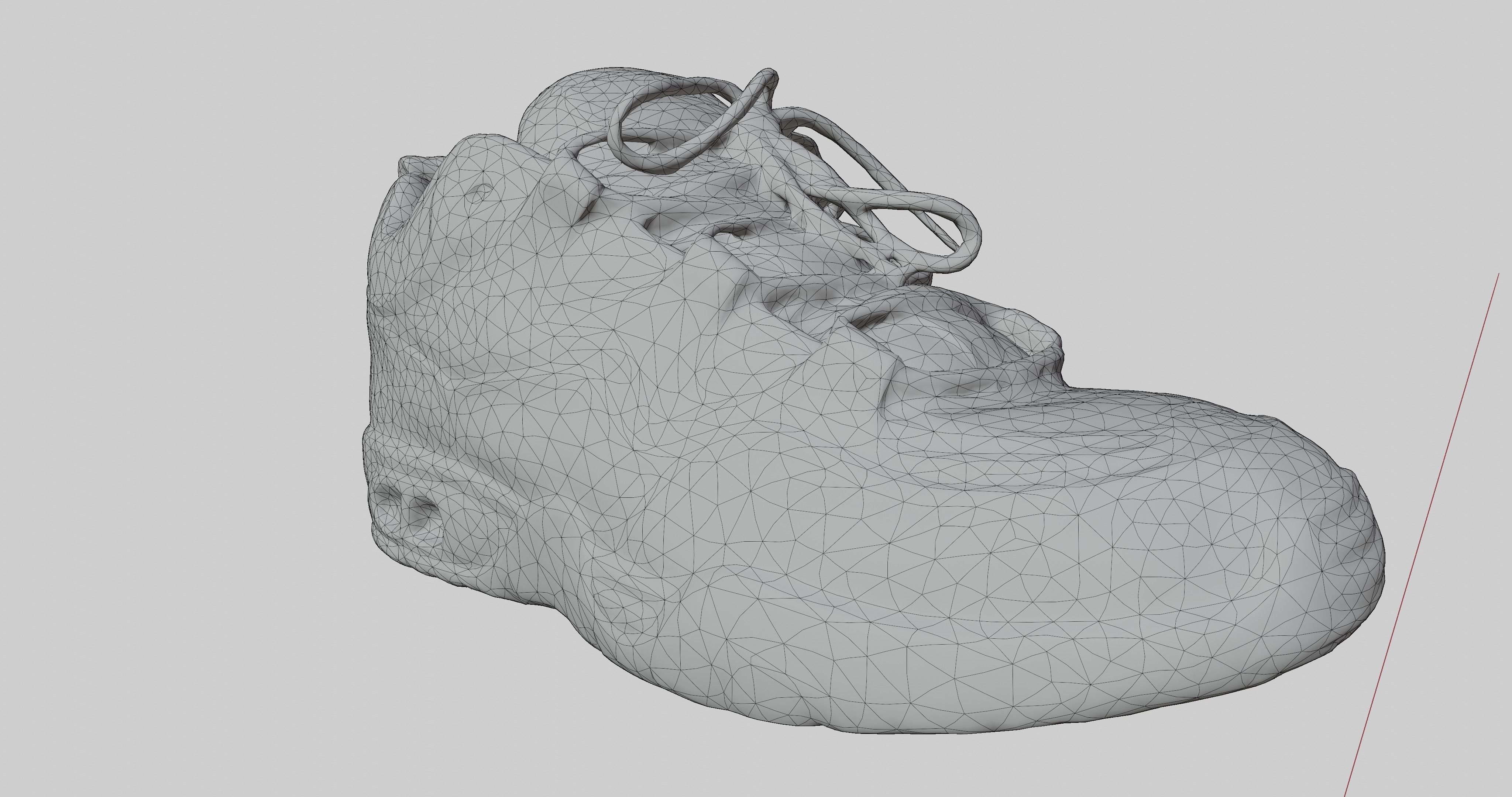 DC shoes Low-poly 3D model_5