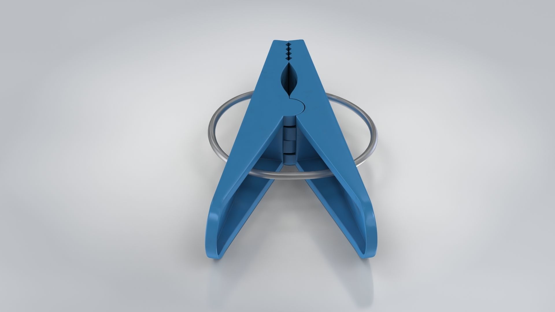 Clothe Peg Low-poly 3D model_4