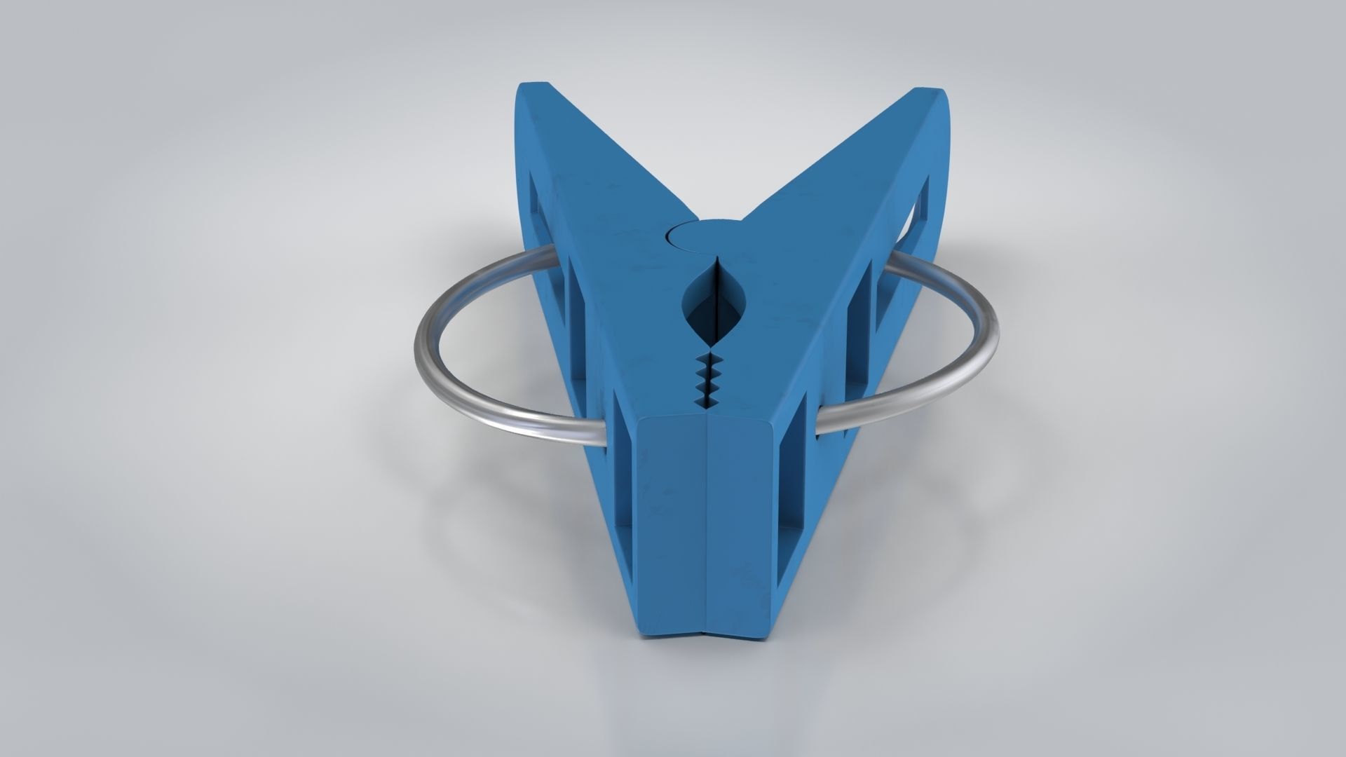 Clothe Peg Low-poly 3D model_6