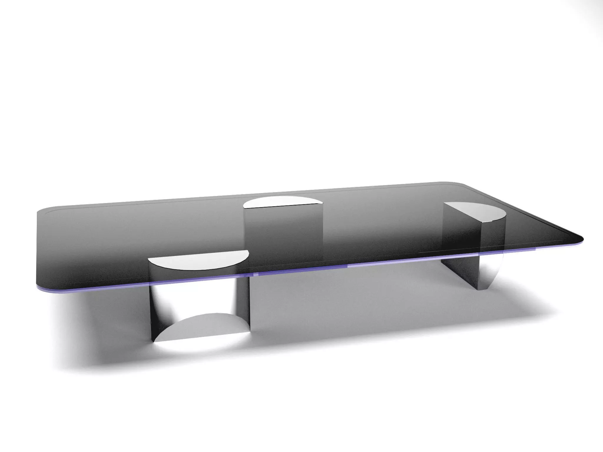 Minotti wedge 3D model_0