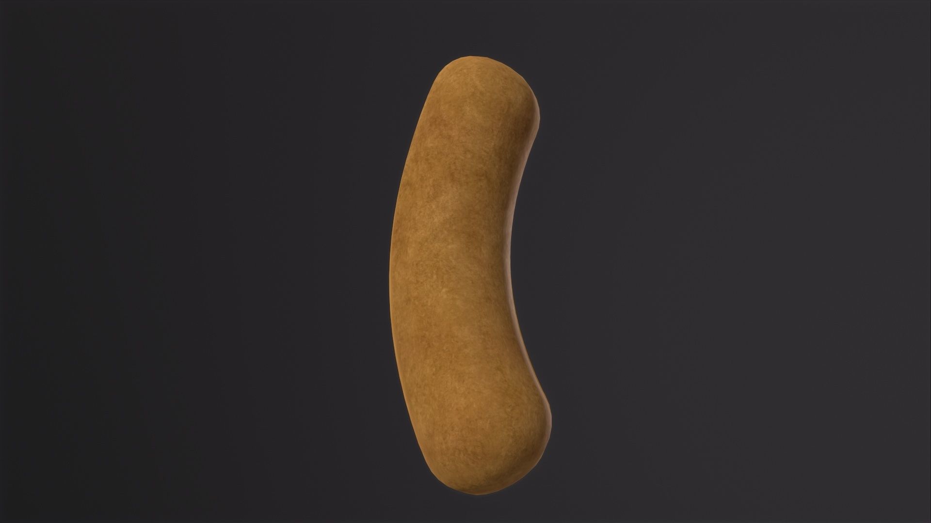 Cheese Puff Snack 3D Model Low-poly 3D model_4