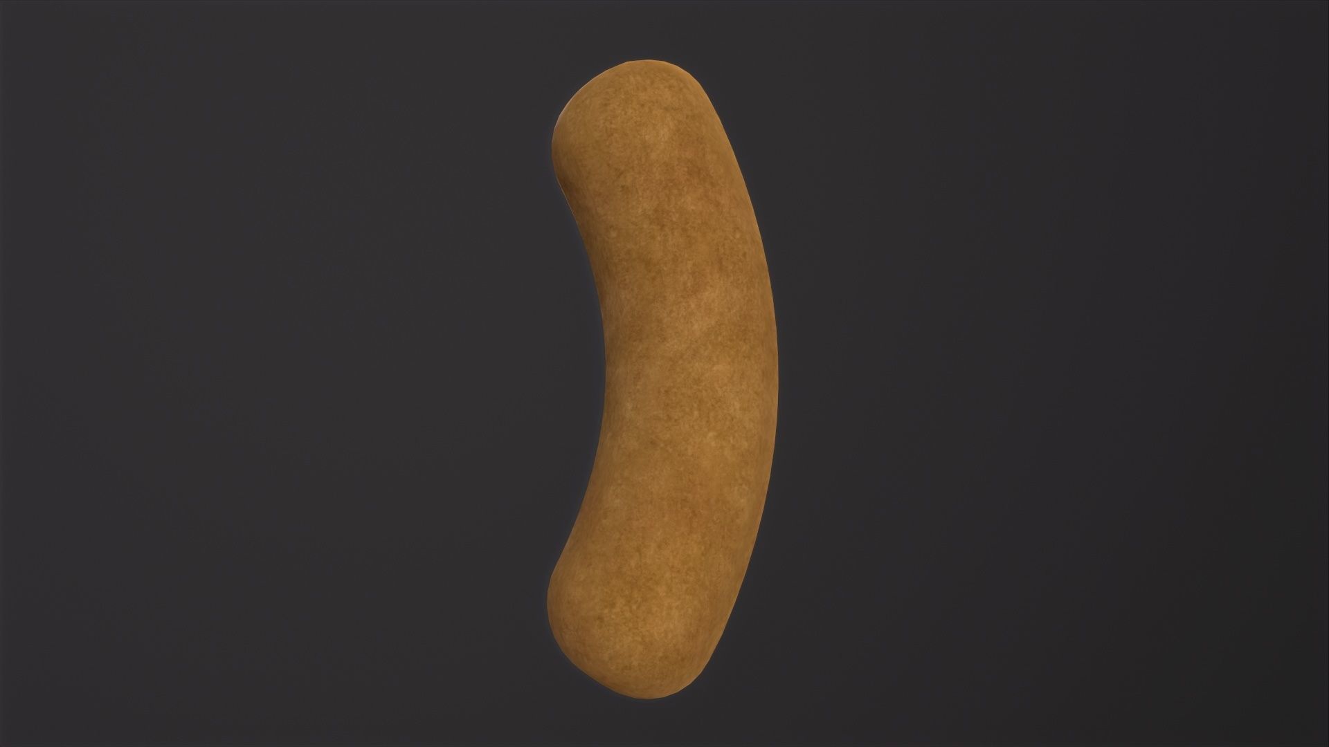 Cheese Puff Snack 3D Model Low-poly 3D model_6
