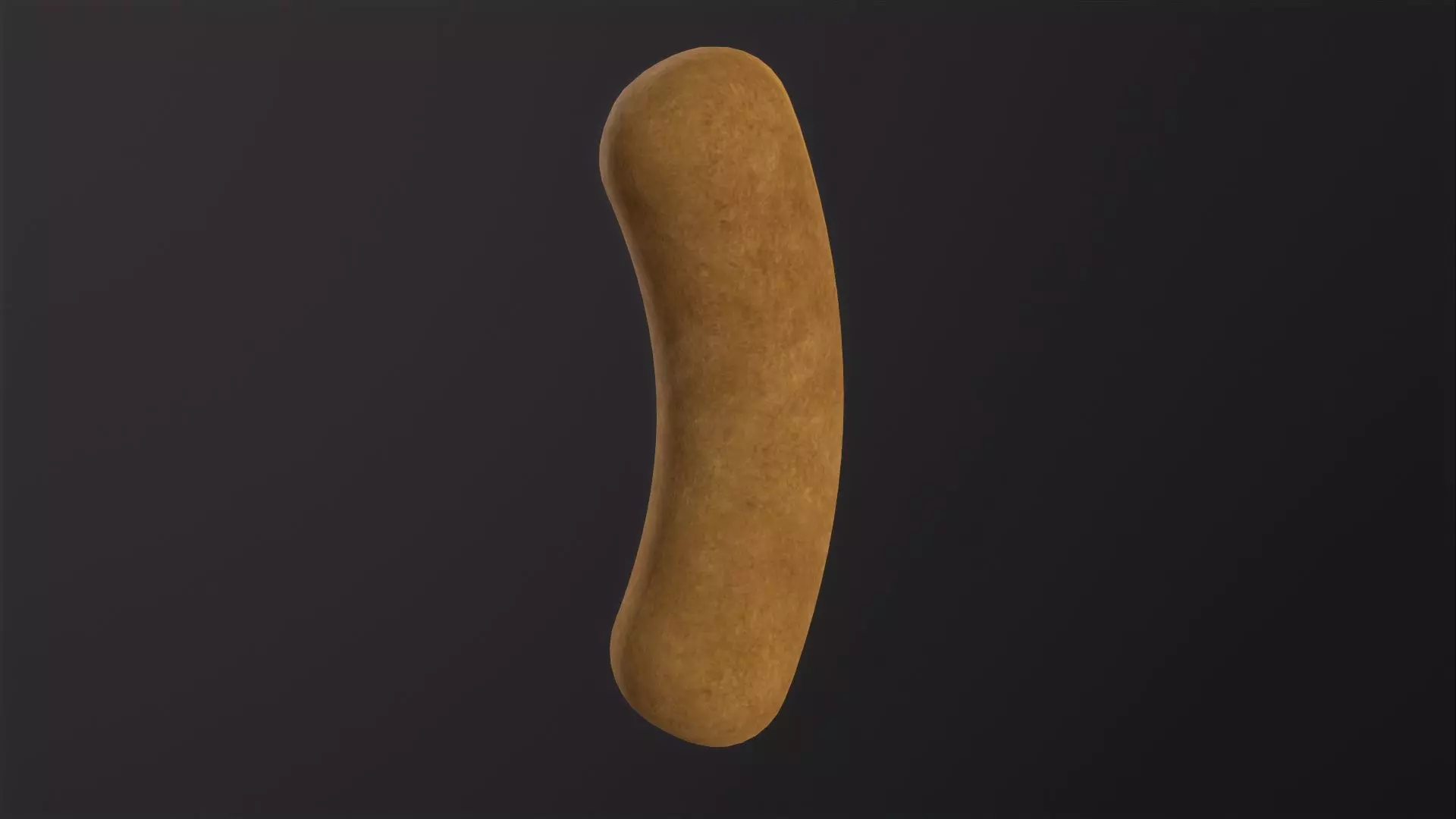 Cheese Puff Snack 3D Model Low-poly 3D model_0