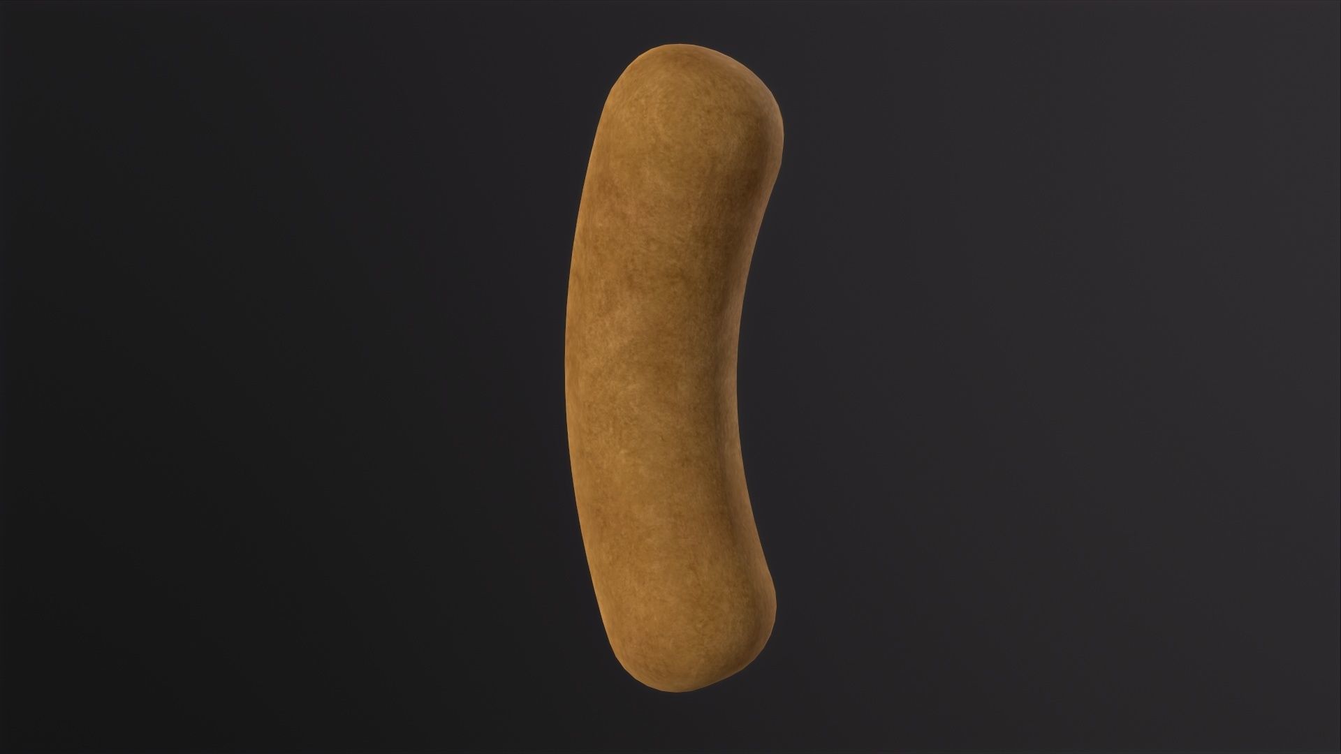 Cheese Puff Snack 3D Model Low-poly 3D model_2