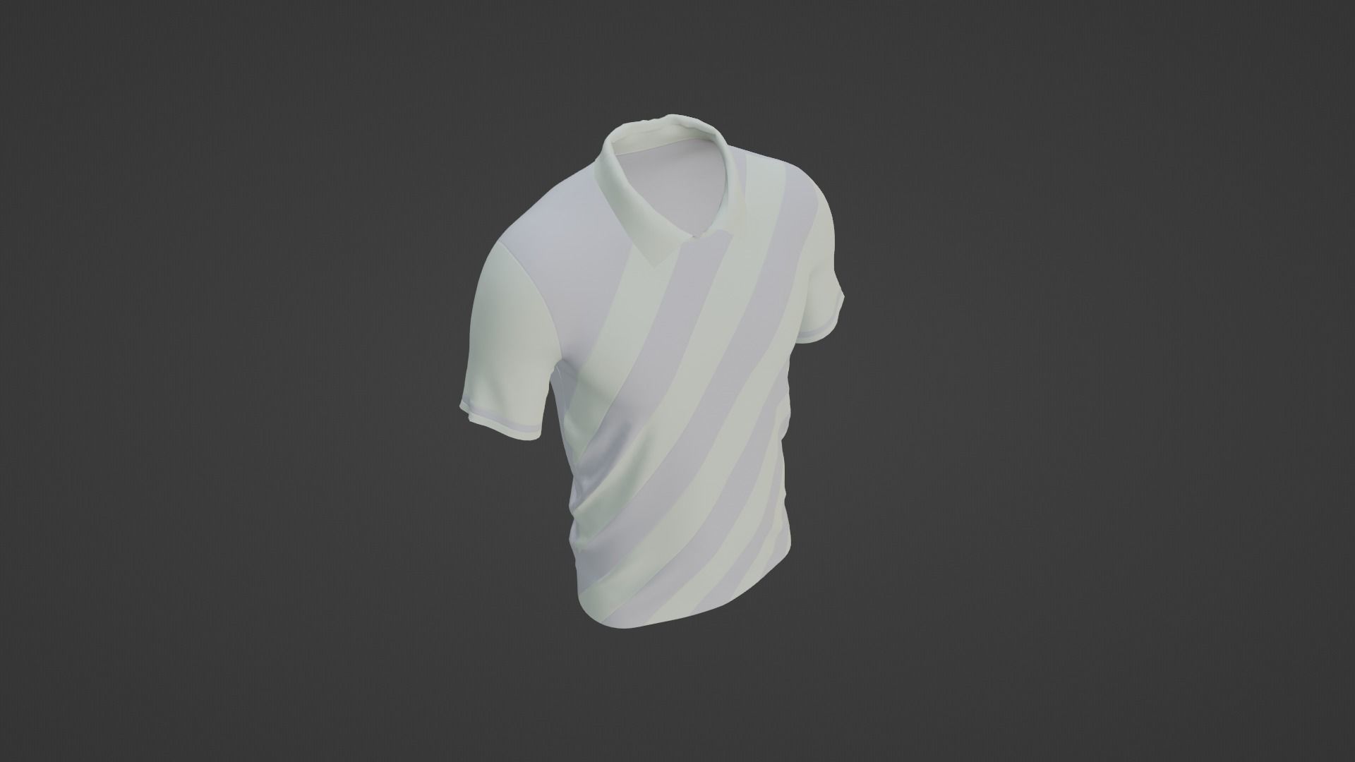 T-Shirt Low-poly 3D model_4