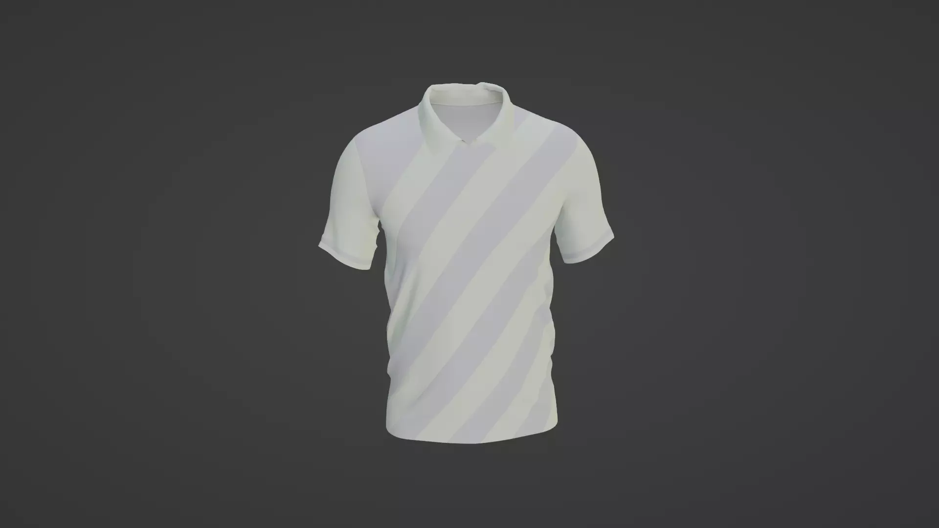 T-Shirt Low-poly 3D model_0