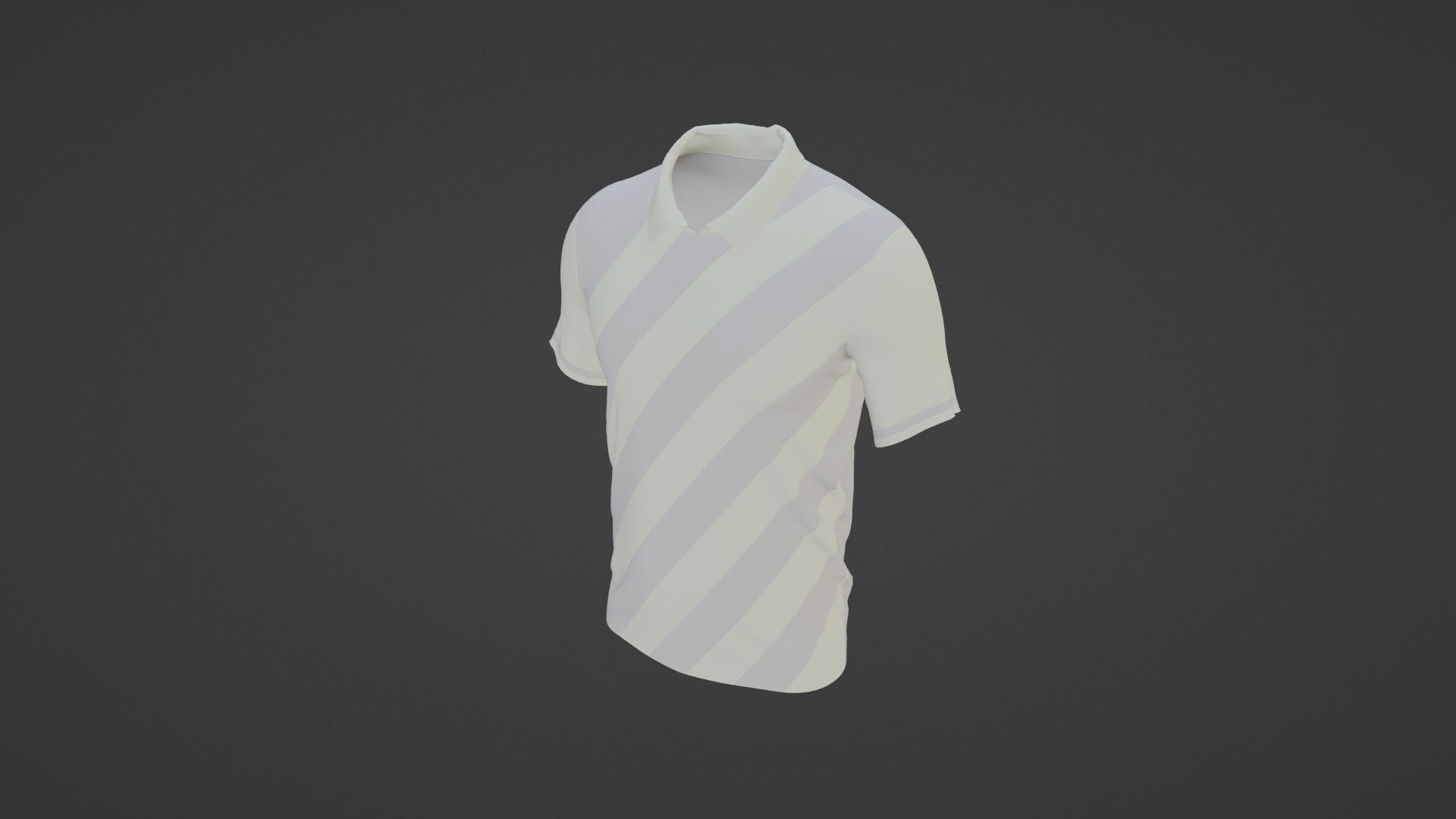 T-Shirt Low-poly 3D model_2