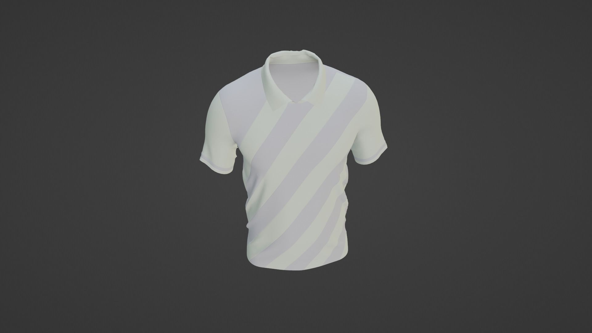 T-Shirt Low-poly 3D model_3