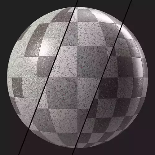 Terrazzo Materials 26- Terrazzo Tiling - Sbasr Pbr 4k Seamless