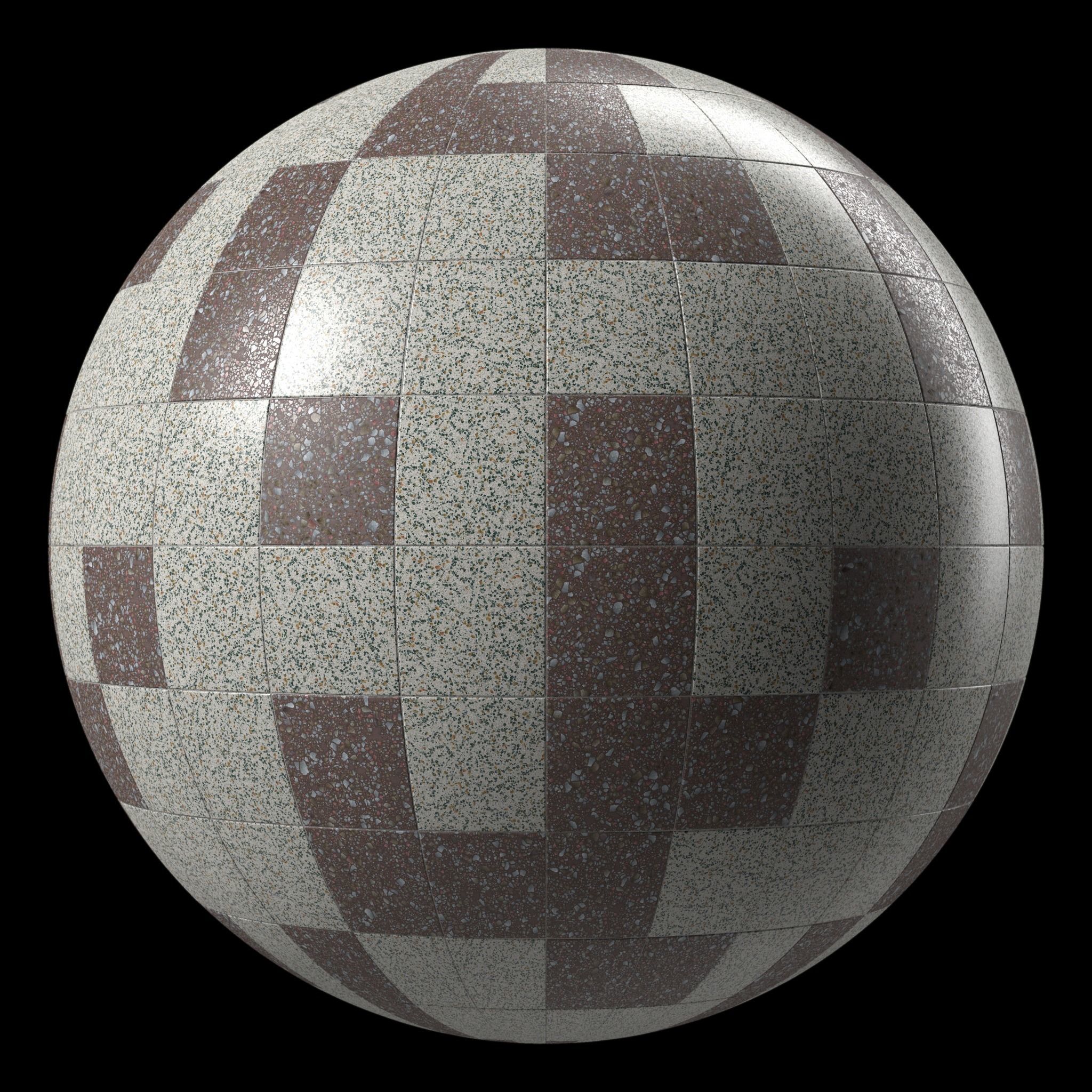 Timbling Texture Texture Terrazzo Materials 26- Terrazzo Tiling - Sbasr Pbr 4k Seamless ...