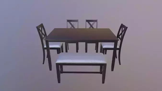 Dining Table 3D model
