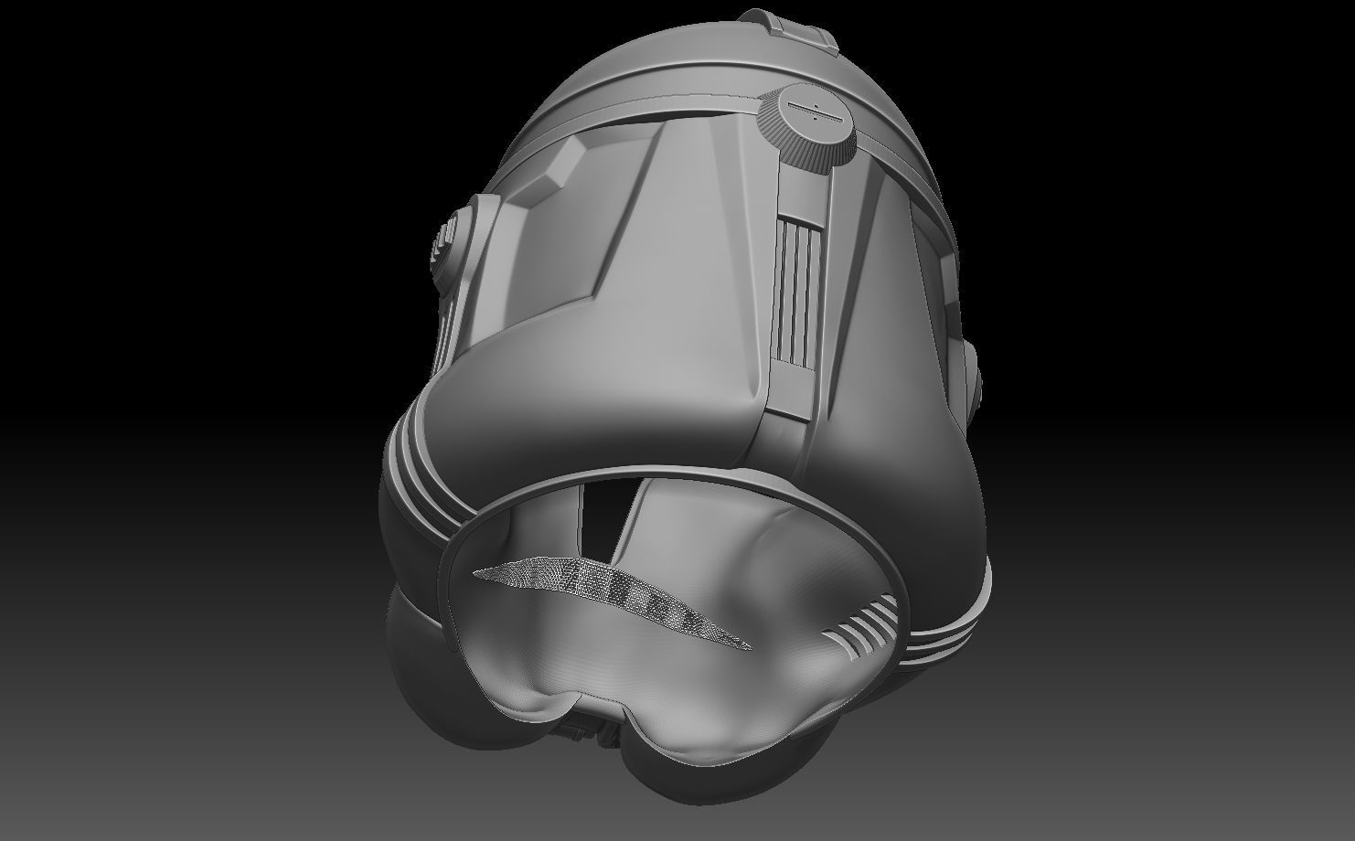 CLONETROOPER HELMET 1-1 SCALE 501st Phase 2 3D print model_24