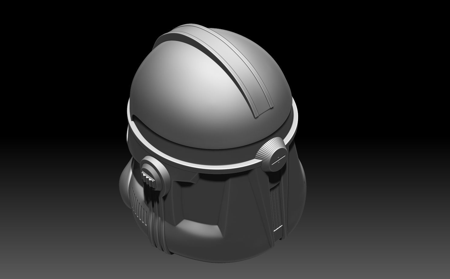 CLONETROOPER HELMET 1-1 SCALE 501st Phase 2 3D print model_26