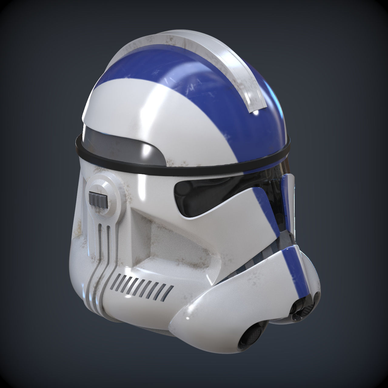 CLONETROOPER HELMET 1-1 SCALE 501st Phase 2 3D print model_25