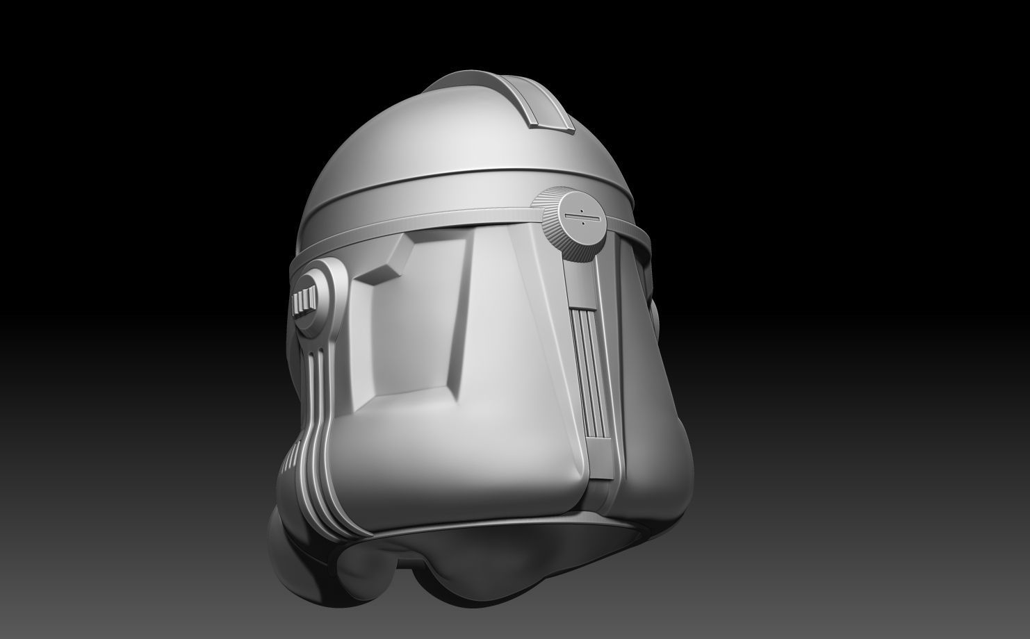 CLONETROOPER HELMET 1-1 SCALE 501st Phase 2 3D print model_20