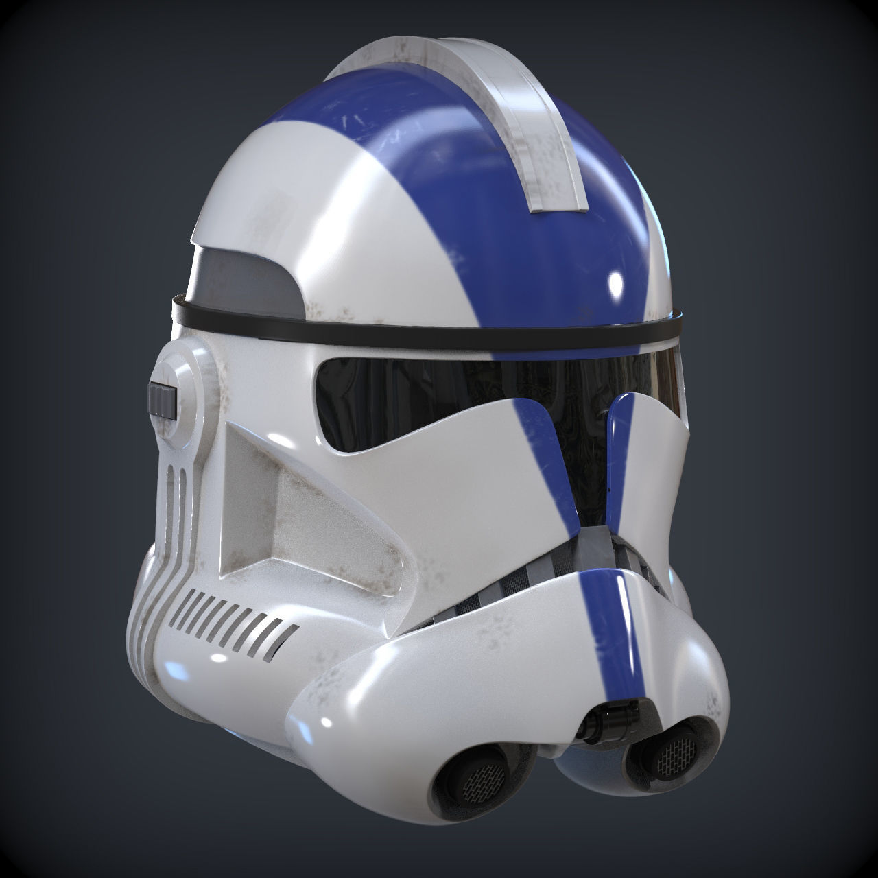 CLONETROOPER HELMET 1-1 SCALE 501st Phase 2 3D print model_2