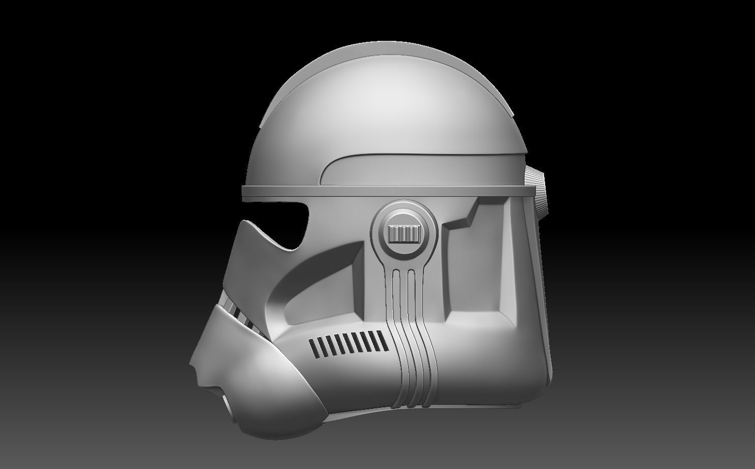CLONETROOPER HELMET 1-1 SCALE 501st Phase 2 3D print model_13