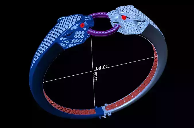 Panther Bracelet for men