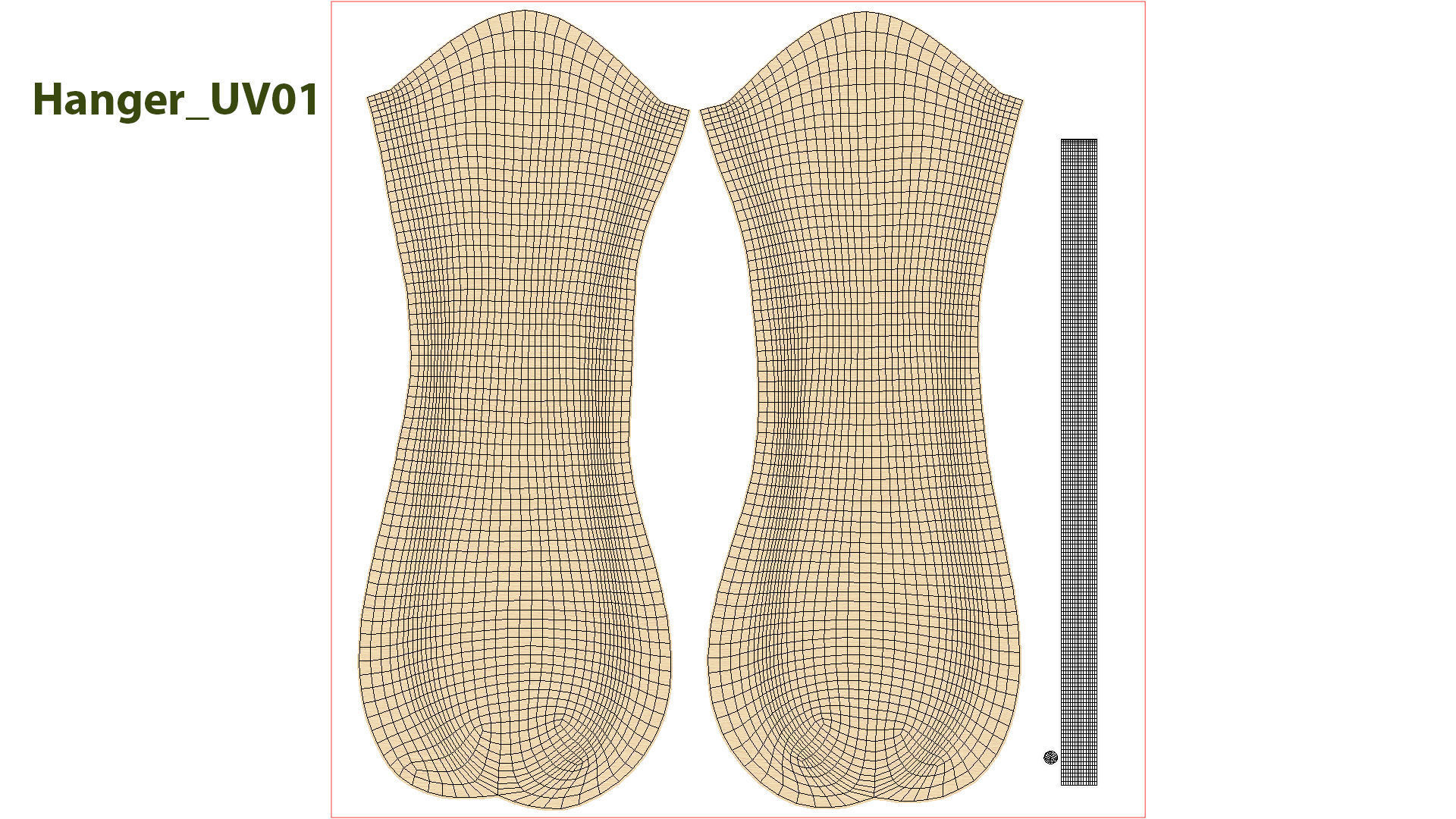 Men Sweatshirt in Hanger Low-poly 3D model_15
