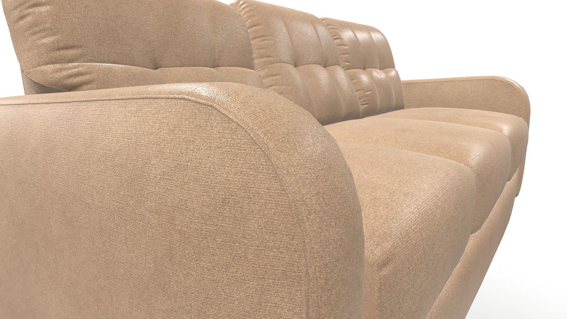 Sofa Set 3D model_3
